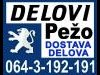 Pezo 206 DELOVI