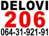Pezo 206 MENJAC