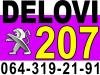 Pezo 207 Delovi