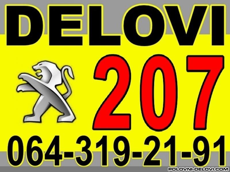 Pezo 207 PREKIDAC RELEJ ABLENDER DISPLEJ  I Razni DELOVI