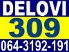Pezo 309 DELOVI