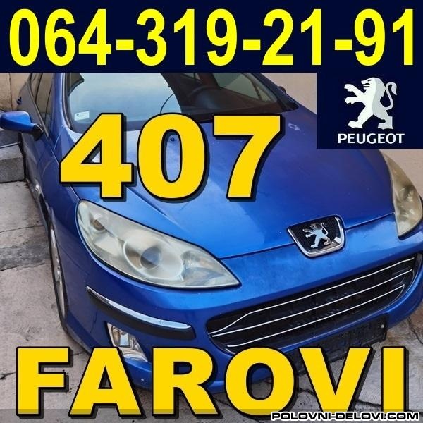 Pezo 407 FAROVI MEGLENKE