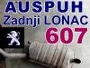 Pezo 607 AUSPUH Zadnji LONAC