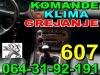 Pezo 607 KOMANDNA TABLA Klime Grejanja Peugeot