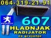 Pezo 607 RADIJATOR Razni Delovi