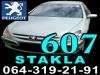 Pezo 607 STAKLO Peugeot