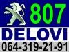 Pezo 807 EGR VAKUM VENTIL I Razni DELOVI
