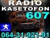 RADIO KASETOFON Pezo 607 Peugeot