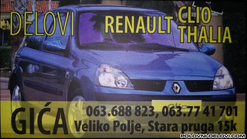 RENAULT CLIO DCI DELOVI