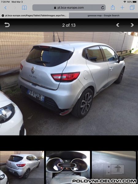 Renault  Clio 0.9tce 1.2b. 1.5dci Kompletan Auto U Delovima