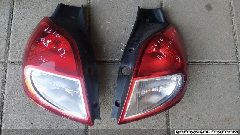 Renault  Clio 3 Restyling Svetla I Signalizacija