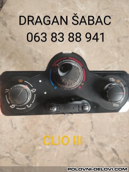 Renault  Clio Komande Klime  Rashladni Sistem