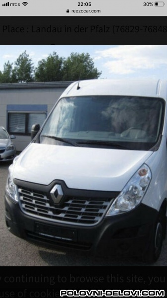 Renault  Master 2.3 Ostala Oprema