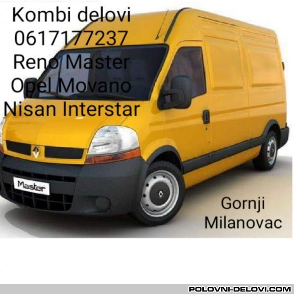 Renault  Master 2.5dci 2.2dci 3.0 Dc Kompletan Auto U Delovima