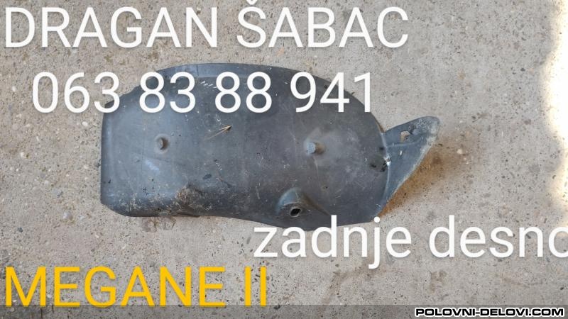 Renault  Megane Potkrilo Podkrilo Karoserija