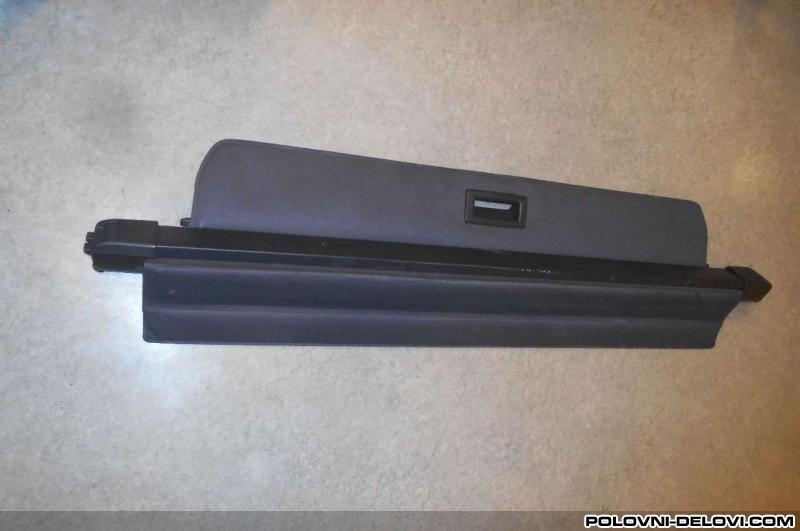 Renault  Megane Roletna Gepeka Enterijer