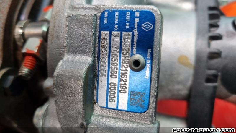 Renault  Megane Turbina 1.5 Dci Motor I Delovi Motora