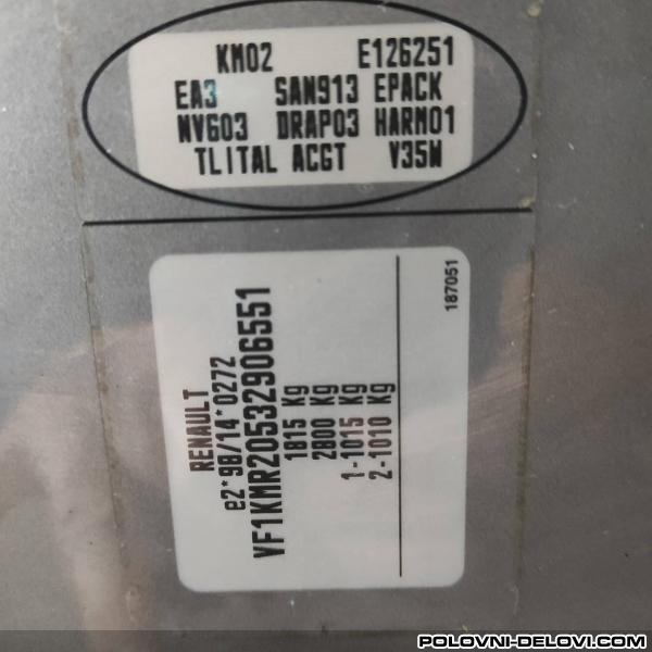 Renault  Megane Vrata-megan 2 Karoserija