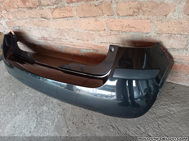Renault  Modus  Zadnji Branik Crni 04-08