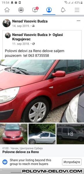 Renault  Scenic 19 Dci Razni Delovi