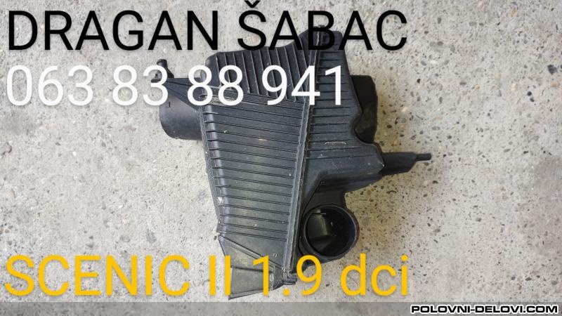 Renault  Scenic Kuciste Vazduha 1.9  Motor I Delovi Motora