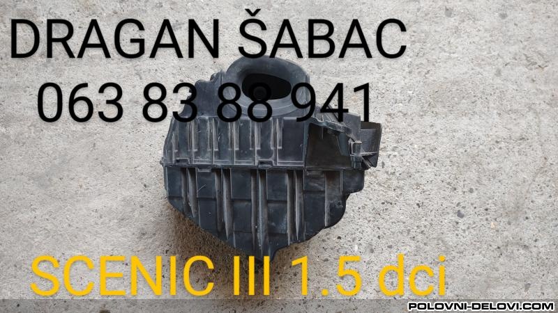 Renault  Scenic Kuciste Vazduha  Motor I Delovi Motora
