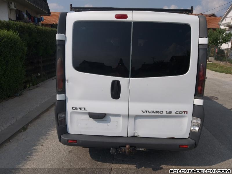Renault  Traffic Motoric Zadnjeg Bris Razni Delovi