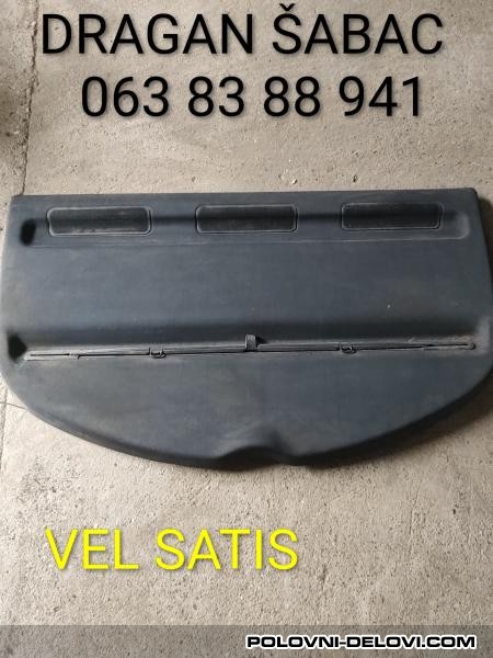 Renault  Vel Satis Daska Gepeka  Enterijer