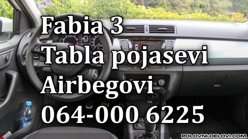 Skoda  Fabia 3 Enterijer