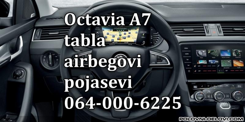 Skoda  Octavia A7 Karavan Limuzina Enterijer