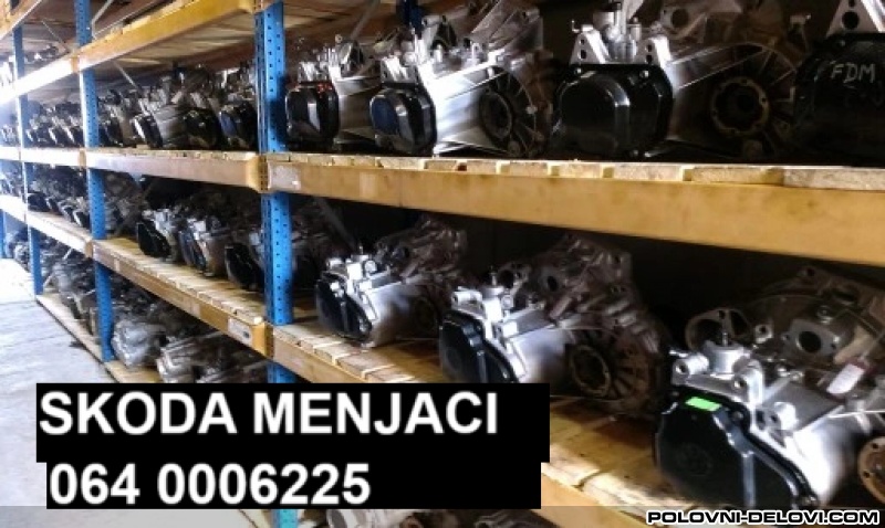 Skoda  Superb  Menjac I Delovi Menjaca