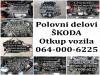 Skoda  Superb  Otkup Vozila Za Delove