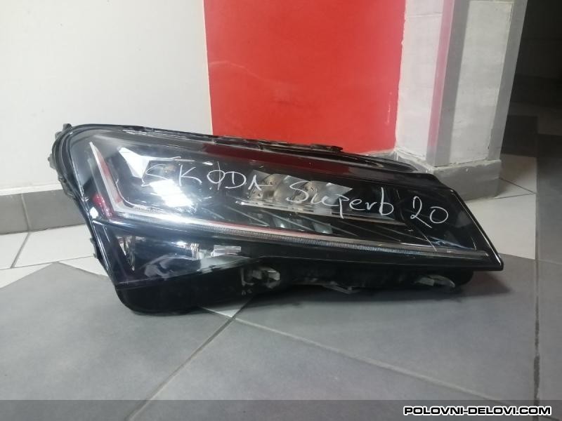 Skoda  Superb  Svetla I Signalizacija