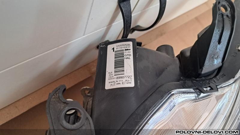 Toyota  Auris Toyota Auris Svetla I Signalizacija