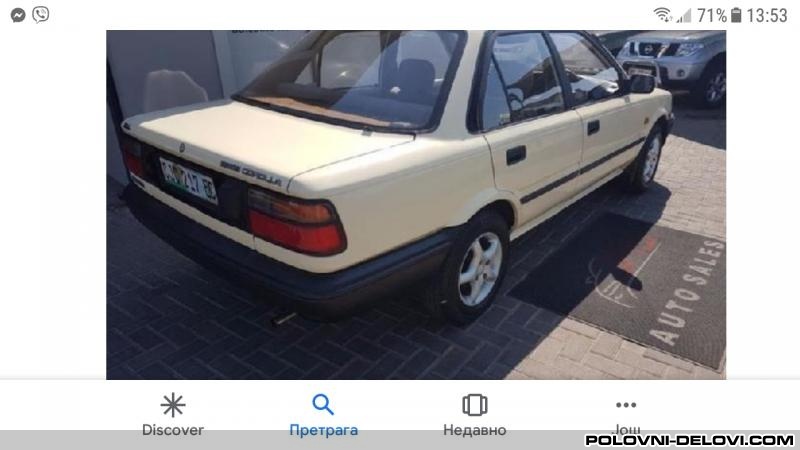 Toyota  Corolla  Kompletan Auto U Delovima