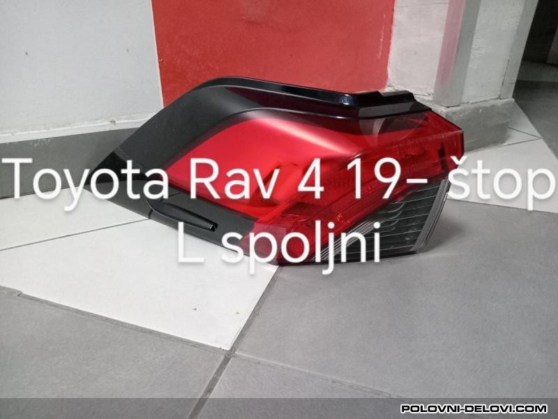 Toyota  RAV 4  Svetla I Signalizacija