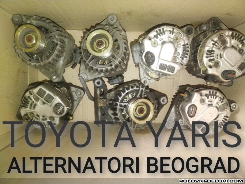 Toyota  Yaris Alternator Beograd Elektrika I Paljenje