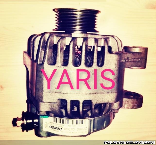 Toyota  Yaris Alternator Elektrika I Paljenje