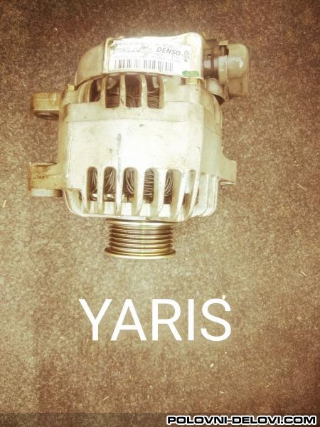 Toyota  Yaris Alternator Elektrika I Paljenje
