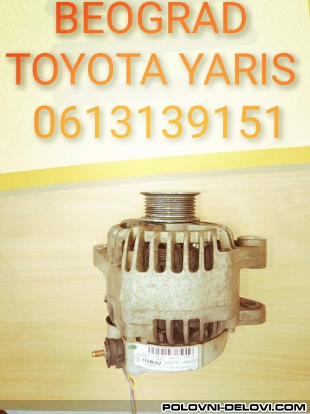 Toyota  Yaris Alternator Elektrika I Paljenje