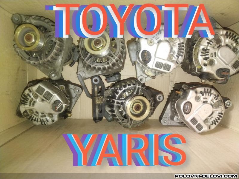Toyota  Yaris Alternator Elektrika I Paljenje