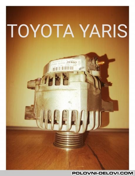 Toyota  Yaris Alternator Elektrika I Paljenje