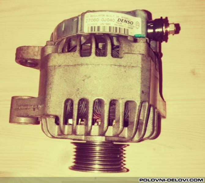 Toyota  Yaris Alternator Elektrika I Paljenje