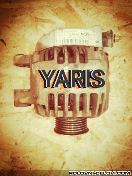 Toyota  Yaris Alternator Elektrika I Paljenje