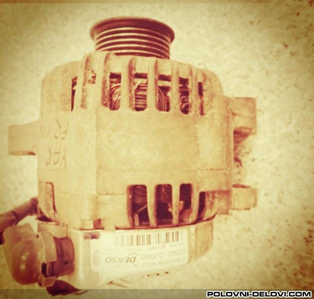 Toyota  Yaris Alternator Elektrika I Paljenje