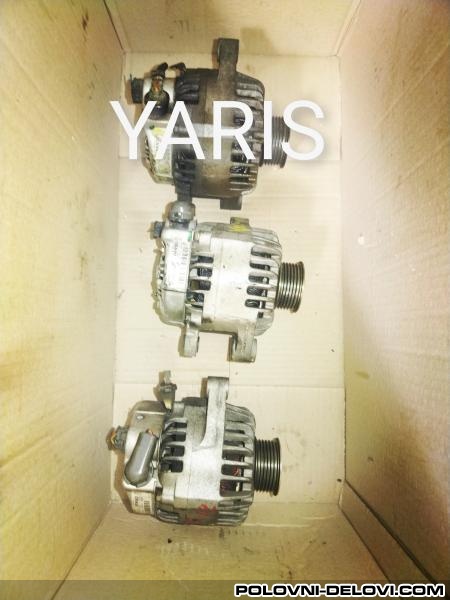 Toyota  Yaris Alternator Elektrika I Paljenje