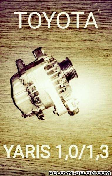 Toyota  Yaris Alternator Elektrika I Paljenje