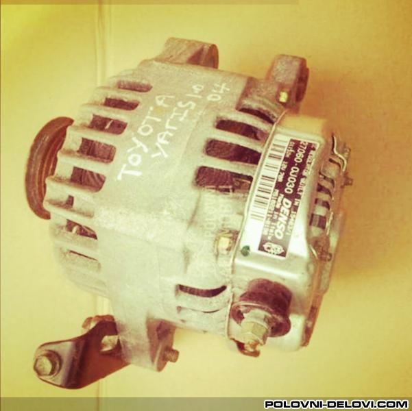 Toyota  Yaris Alternator Elektrika I Paljenje