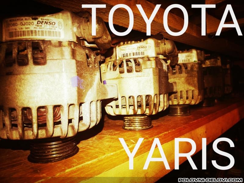 Toyota  Yaris Alternator Elektrika I Paljenje