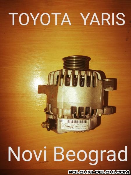 Toyota  Yaris Alternator Yaris Bg Elektrika I Paljenje